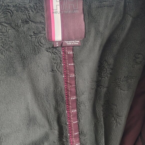 #347 Helly Hansen Purple Snow Winter Jacket sz M - Picture 2 of 5